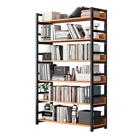 Estantería De Metal Y Mdf, Con 6 Estantes Para Almacenaje®