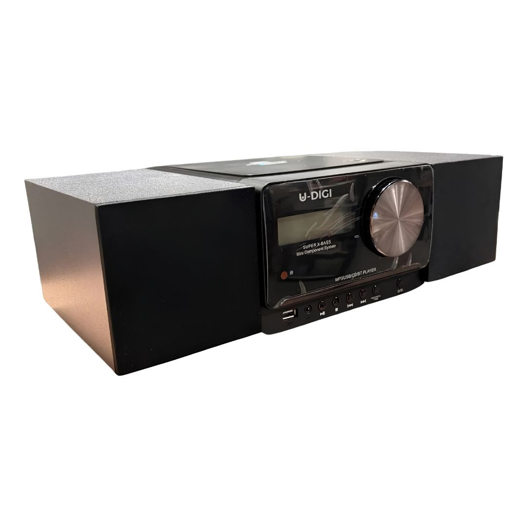 Minicomponente U-digi CD-107 Potente con CD/MP3/usb/fm/aux®