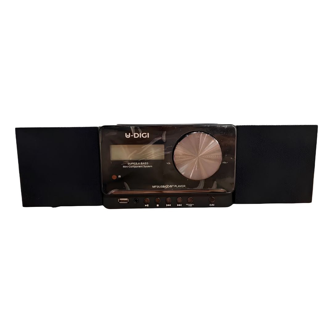 Minicomponente U-digi CD-107 Potente con CD/MP3/usb/fm/aux®