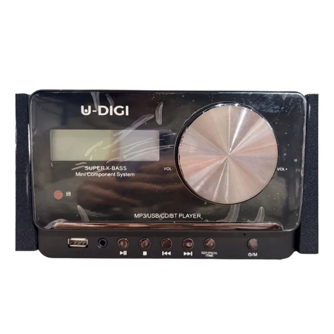 Minicomponente U-digi CD-107 Potente con CD/MP3/usb/fm/aux®