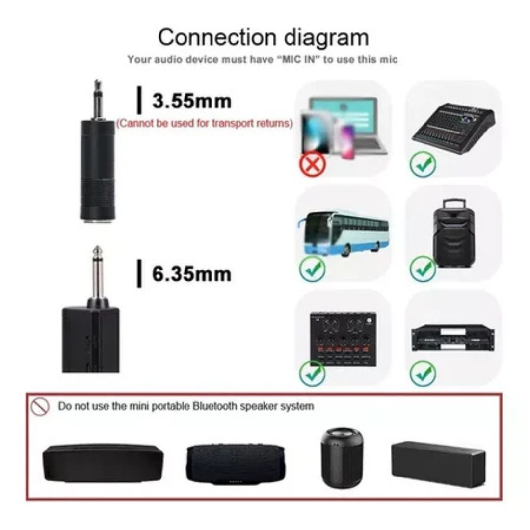 Micrófono Inalámbrico Multifunción®