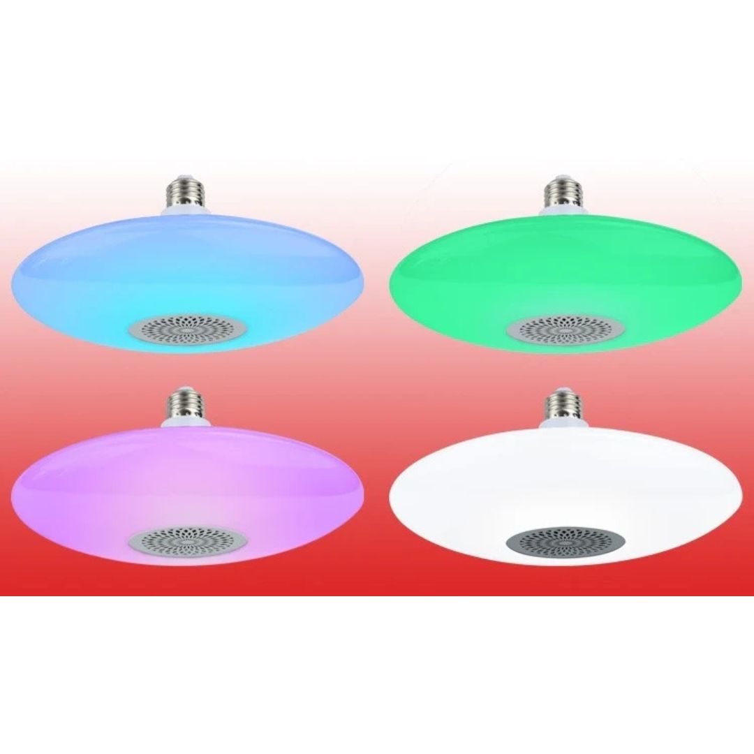 Parlante Bluetooth Con Luz Disco Rgb Ufo 24w