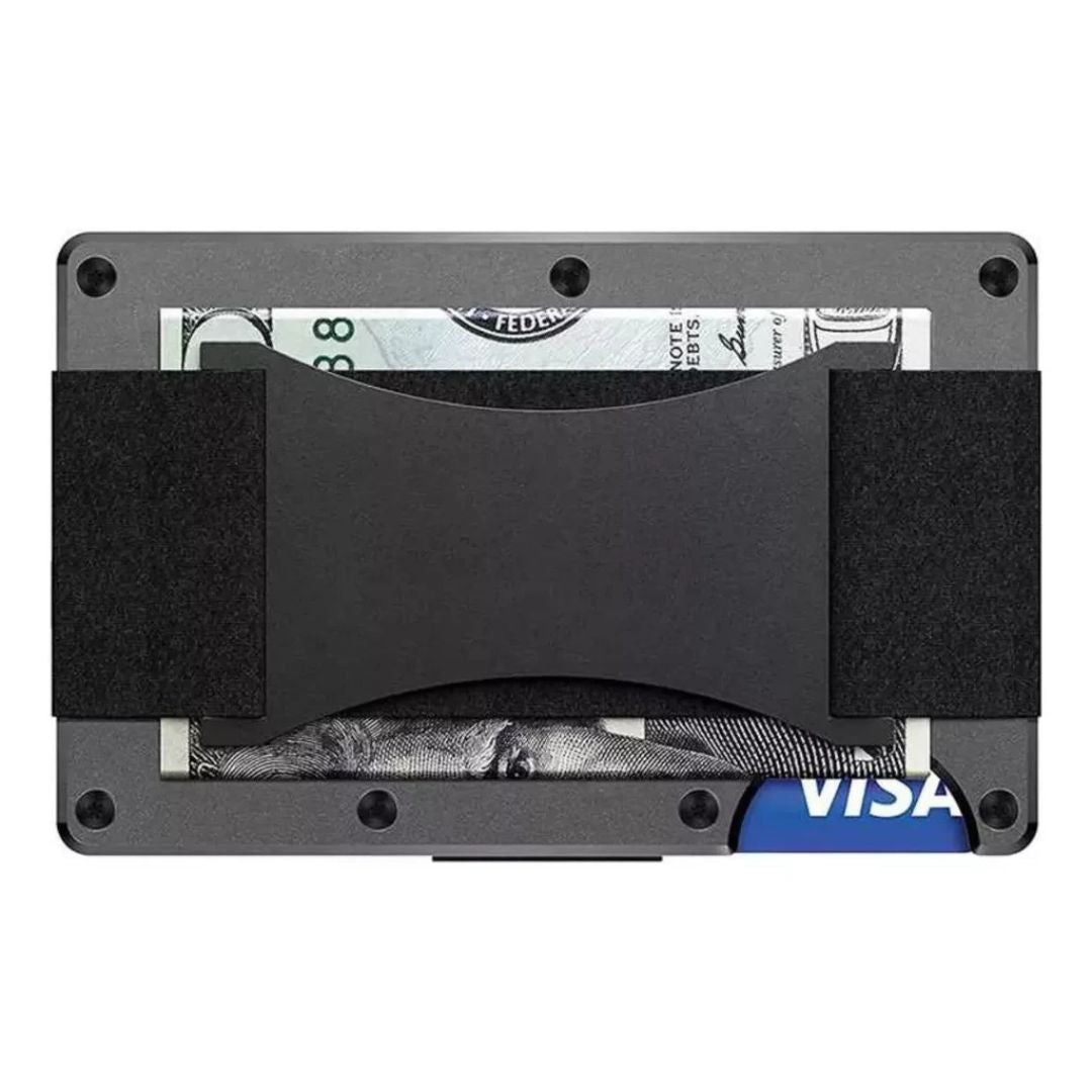 Billetera Minimalista De Fibra De Carbono Para Tarjetas Rfi®