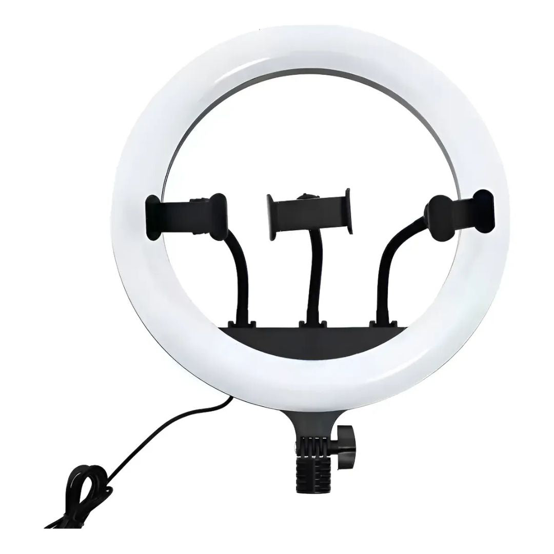 Aro De Luz Led Profesional 45 Cm/18 Pulgadas 3 Colores de Luz