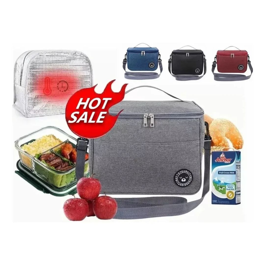 Bolsa Lonchera Térmica Para Trabajo®