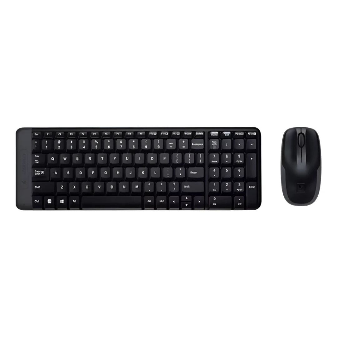 Kit Teclado Y Mouse Inalámbrico Logitech Mk220 Negro