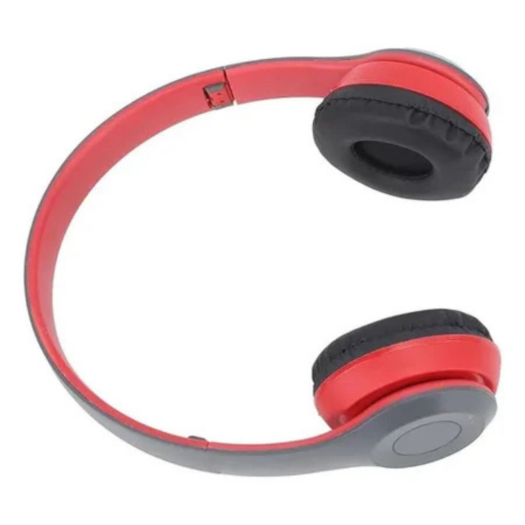 Auricular Vincha Inalámbrico P47 Rojo®