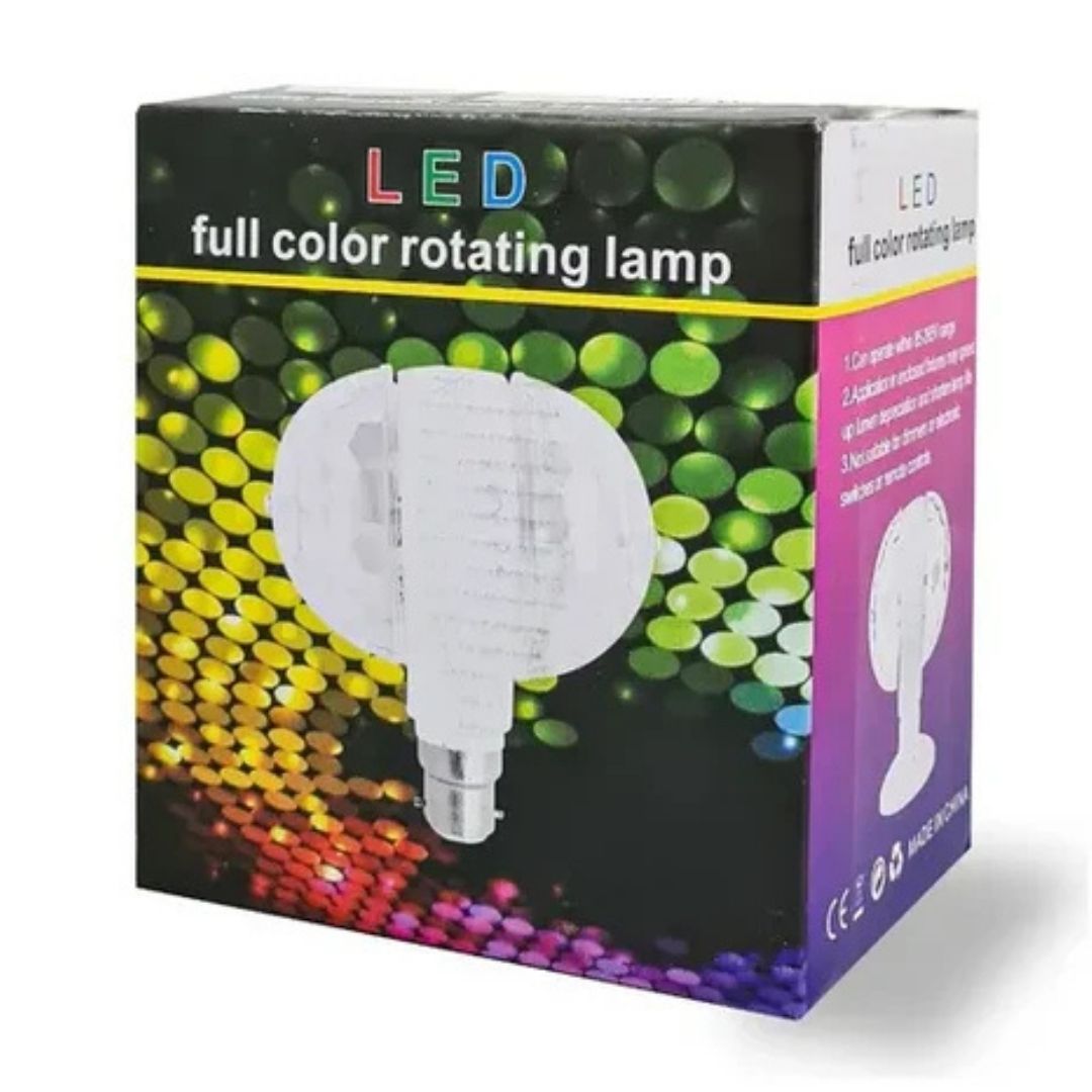 Lámpara Led Rgb Doble Giratoria Discoteca®