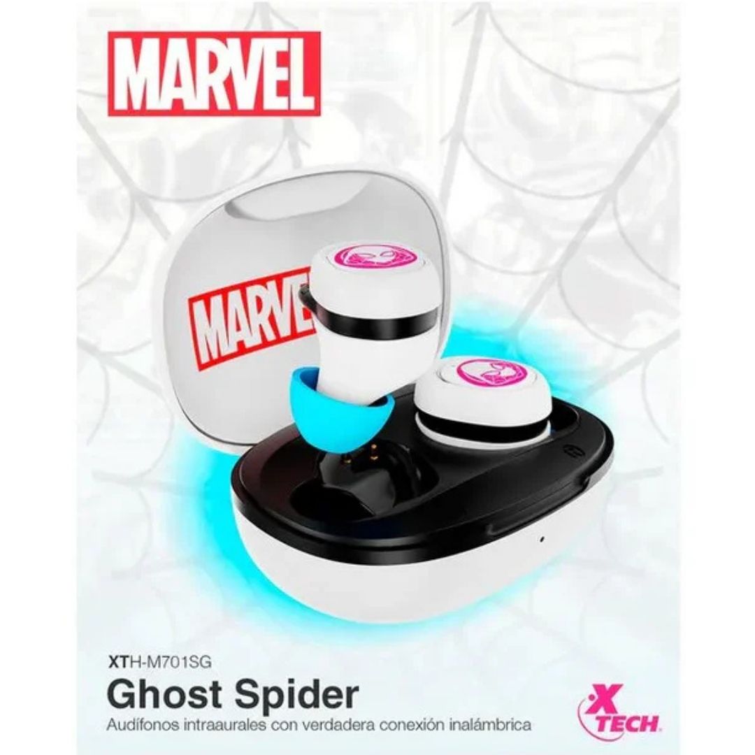 Audífonos In Ear Conexión Inalámbrica Edición Ghost Spider®