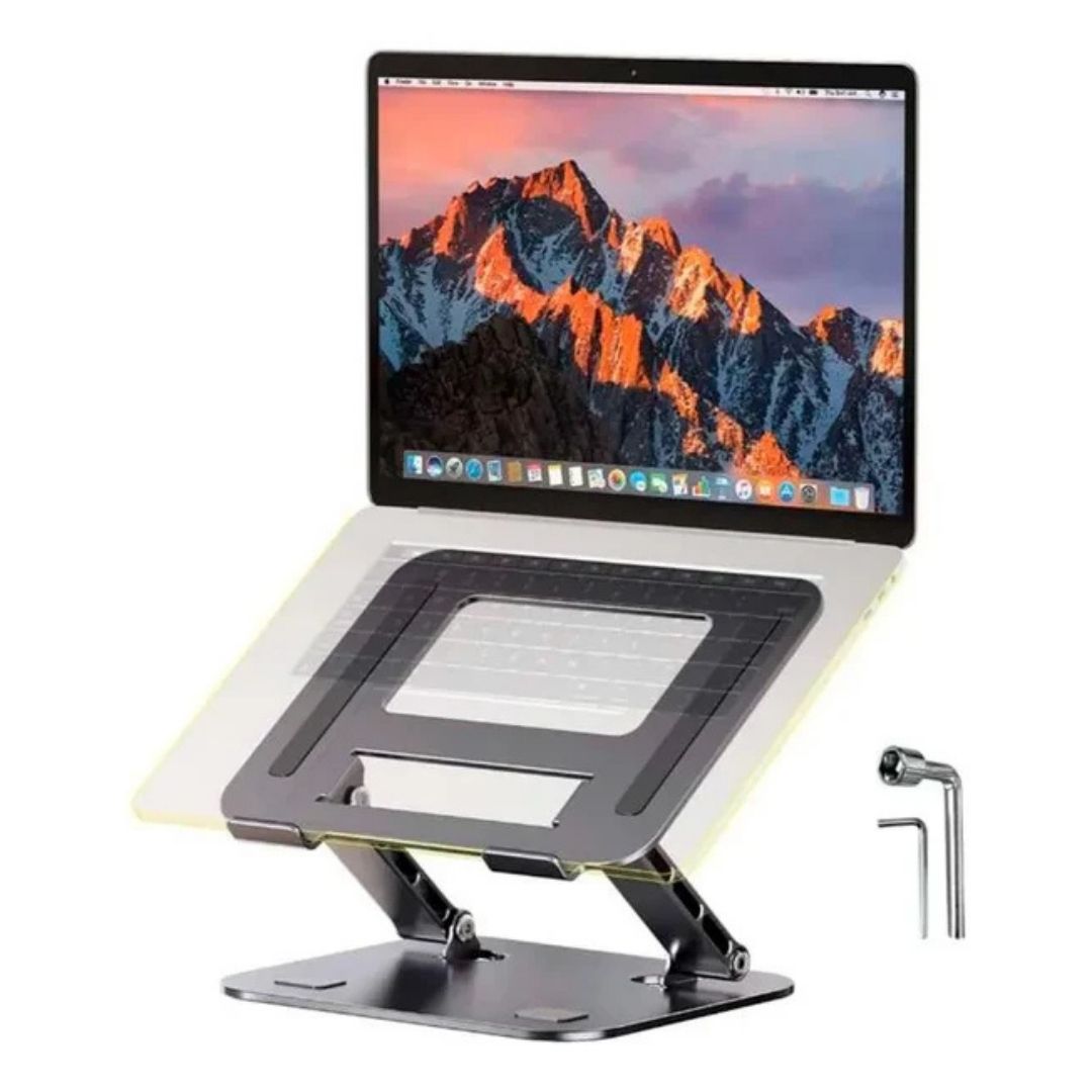 Soporte Regulable Para Notebook Gris®