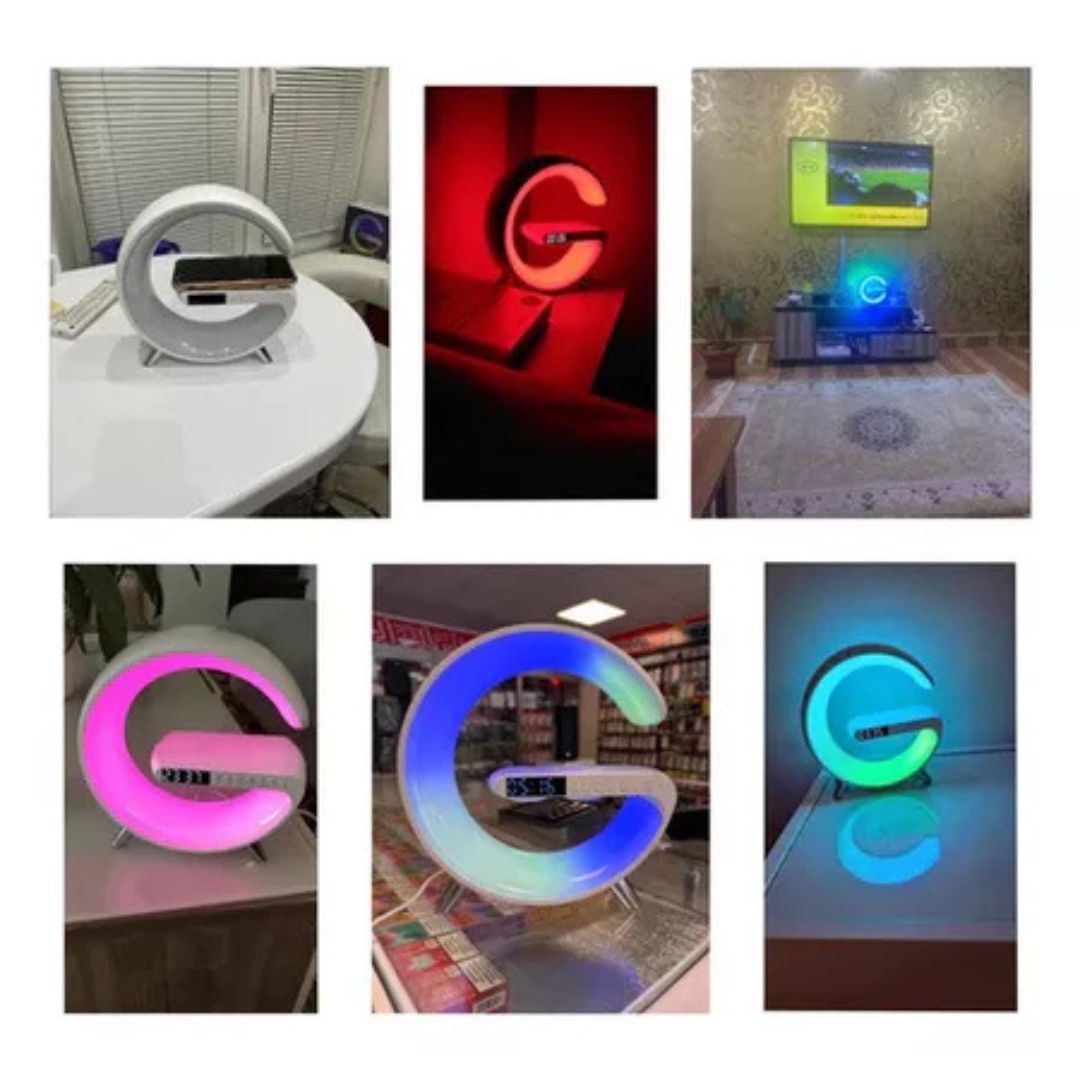 Lámpara De Mesa Rgb con Cargador inalámbrico®