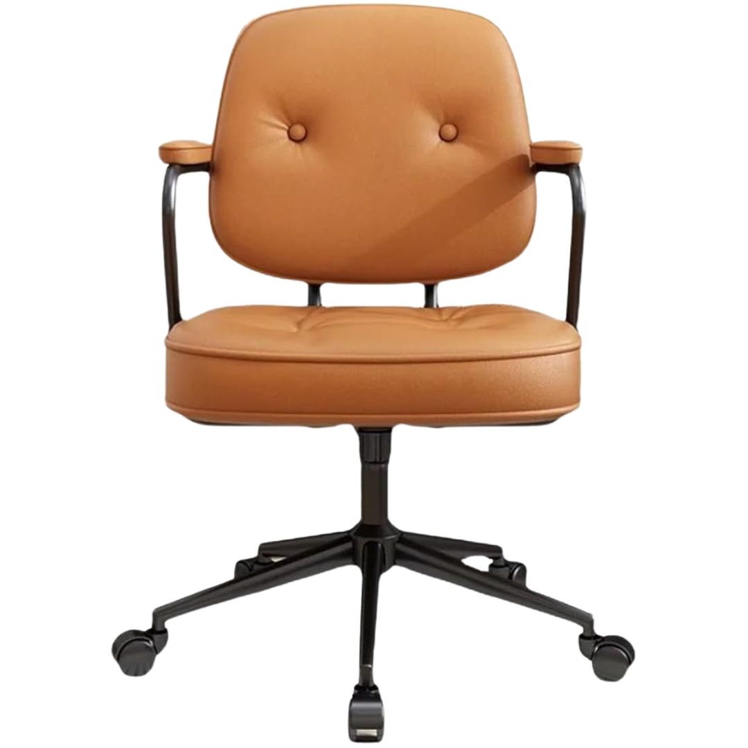 Silla De Oficina Vintage Marrón®