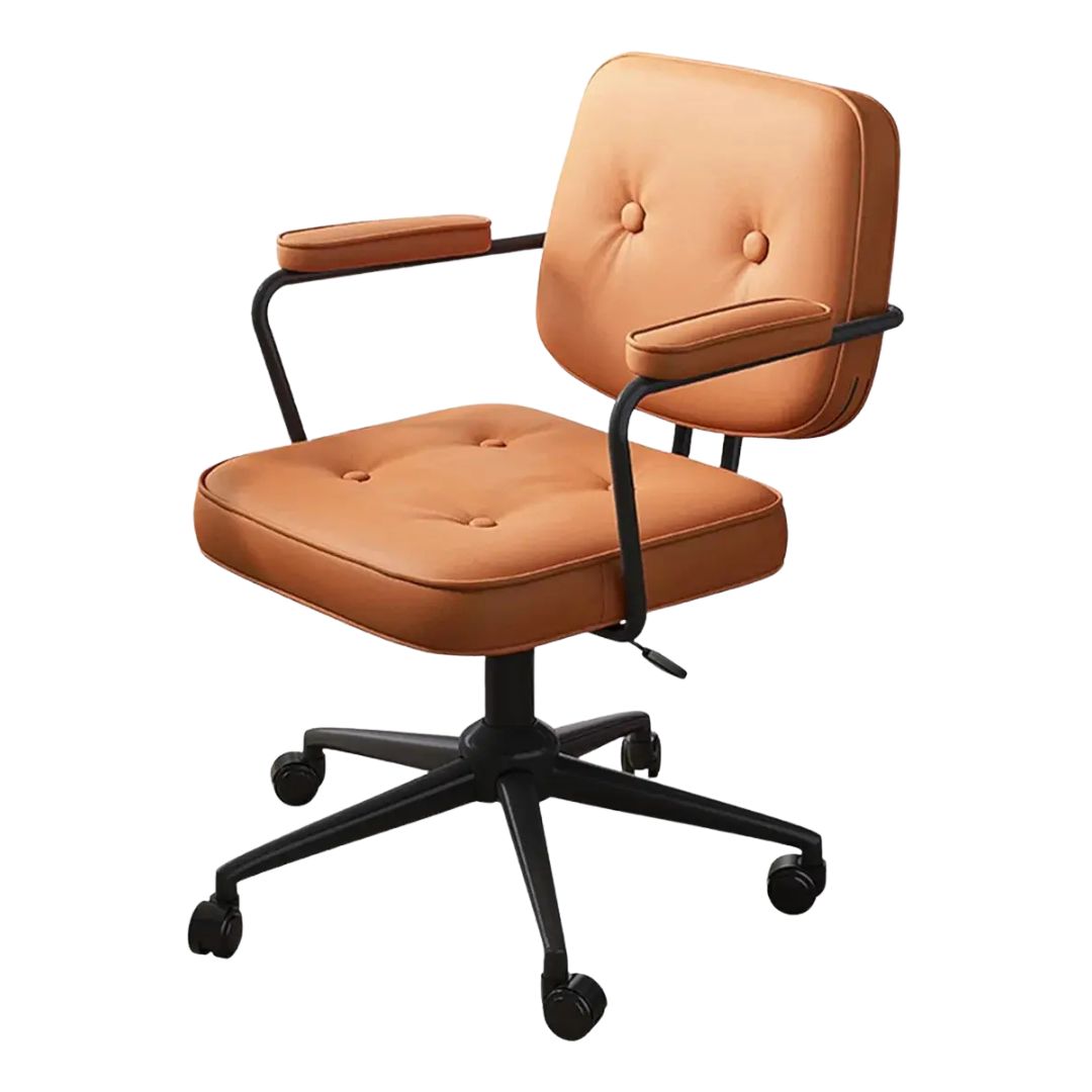 Silla De Oficina Vintage Marrón®