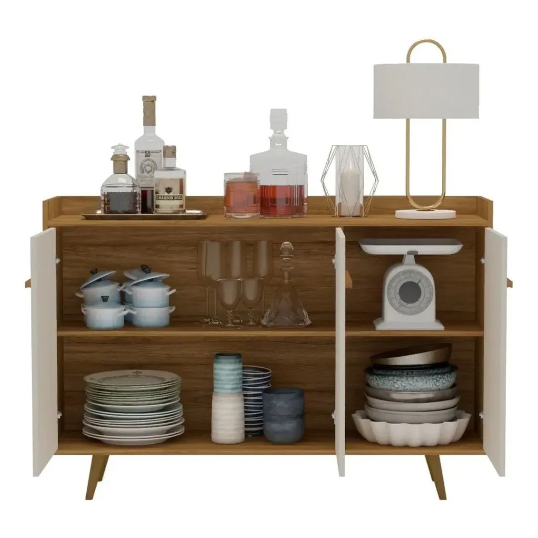 Aparador Modular Linea Retro Diseño Moderno Calidad Premium®