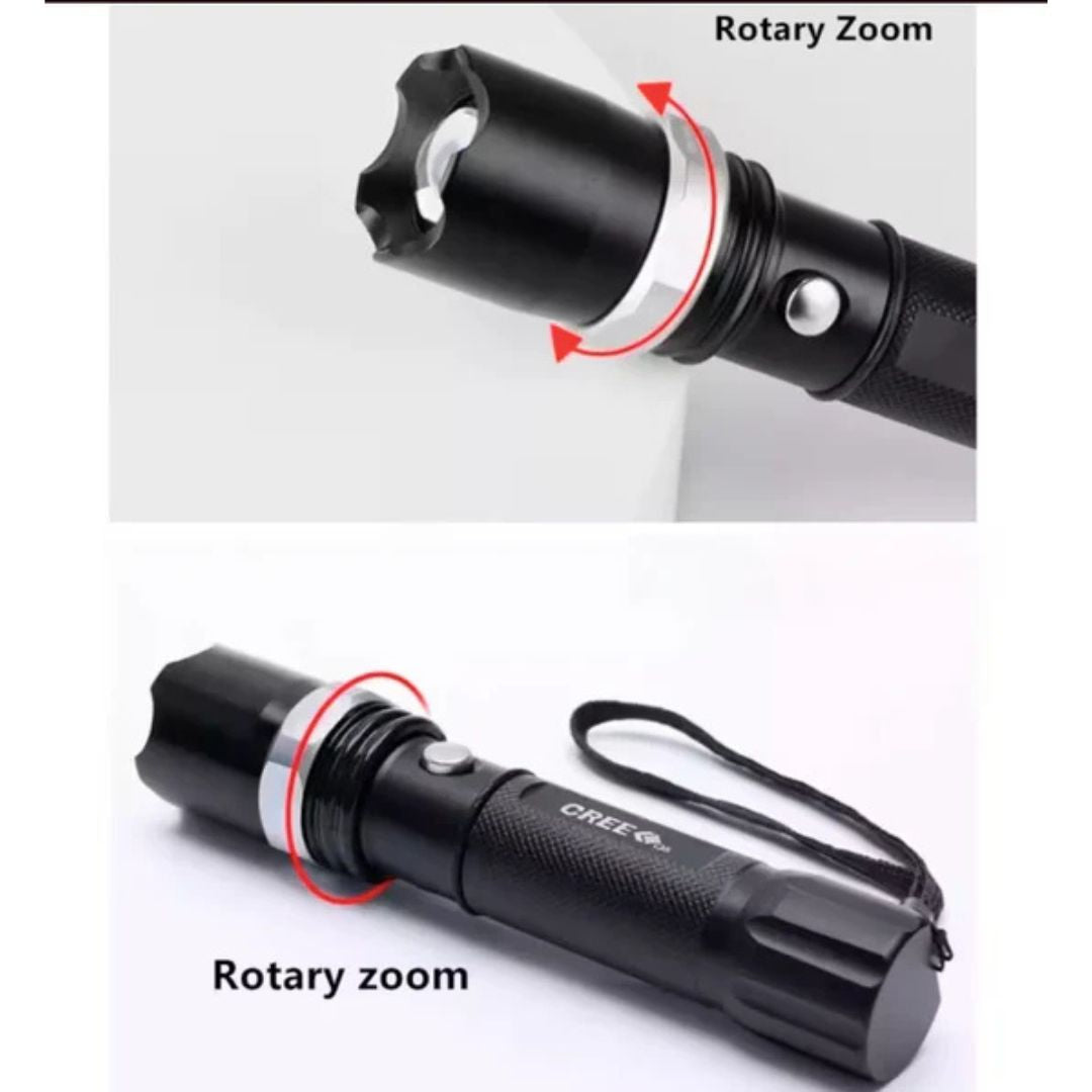 Linterna Swat Recargable Para Camping®