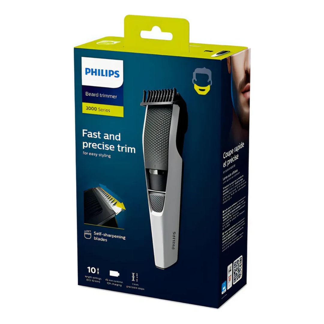 Corta Barba Philips Trimmer Series 3000 Premium Bt3206/1®