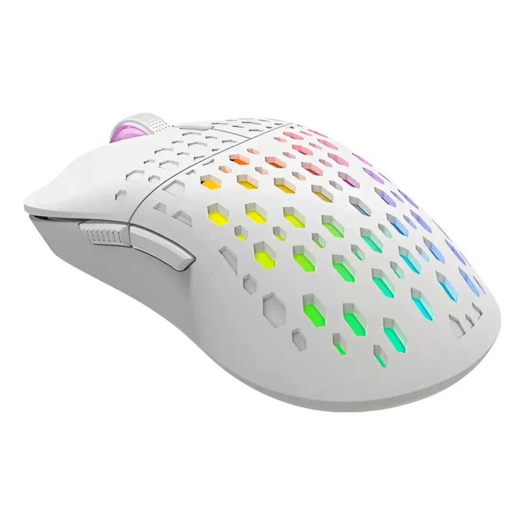Mouse Gamer Optico Xtrike Me Gm-209w Rgb Blanco®