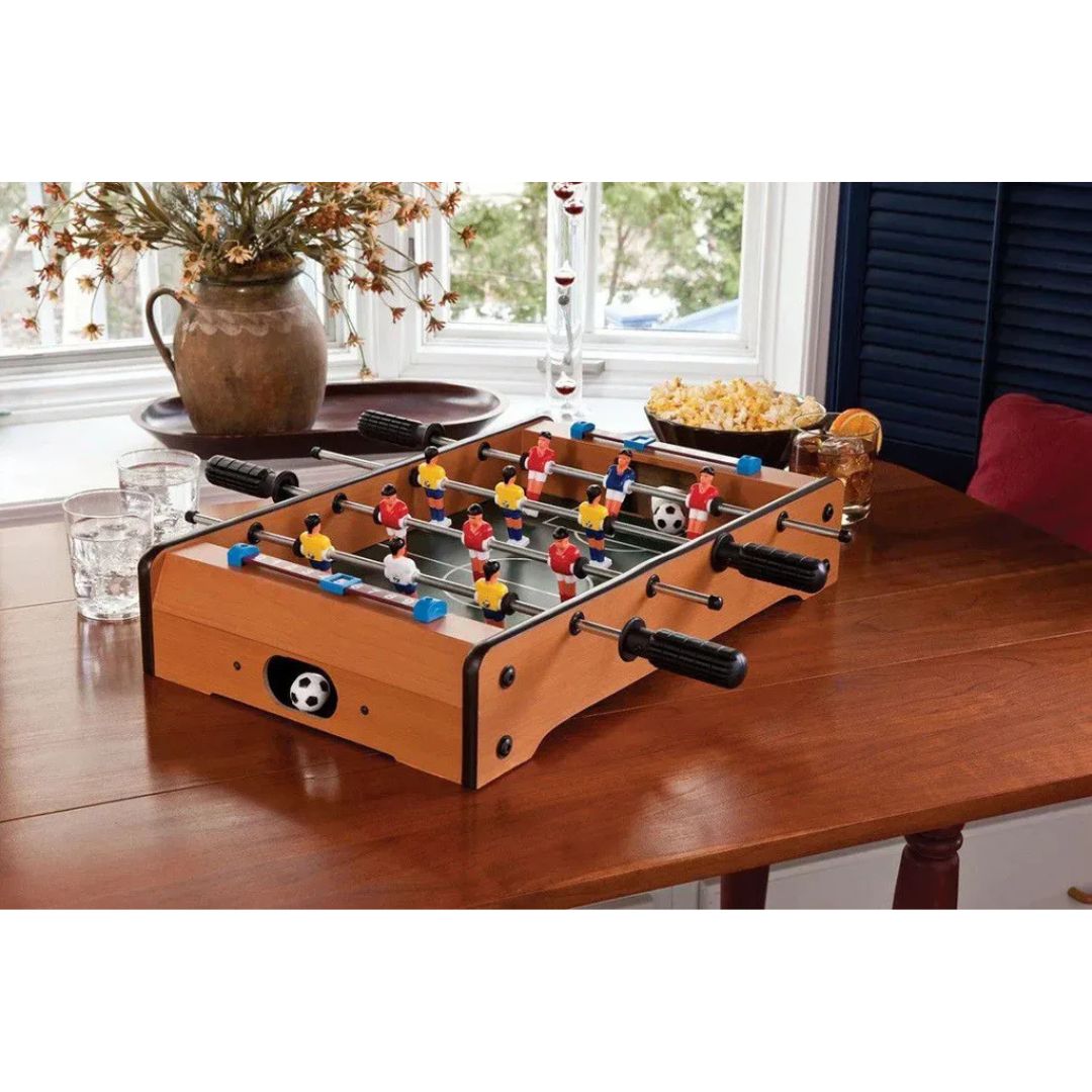 Juego De Futbolito De Madera Para Niños®