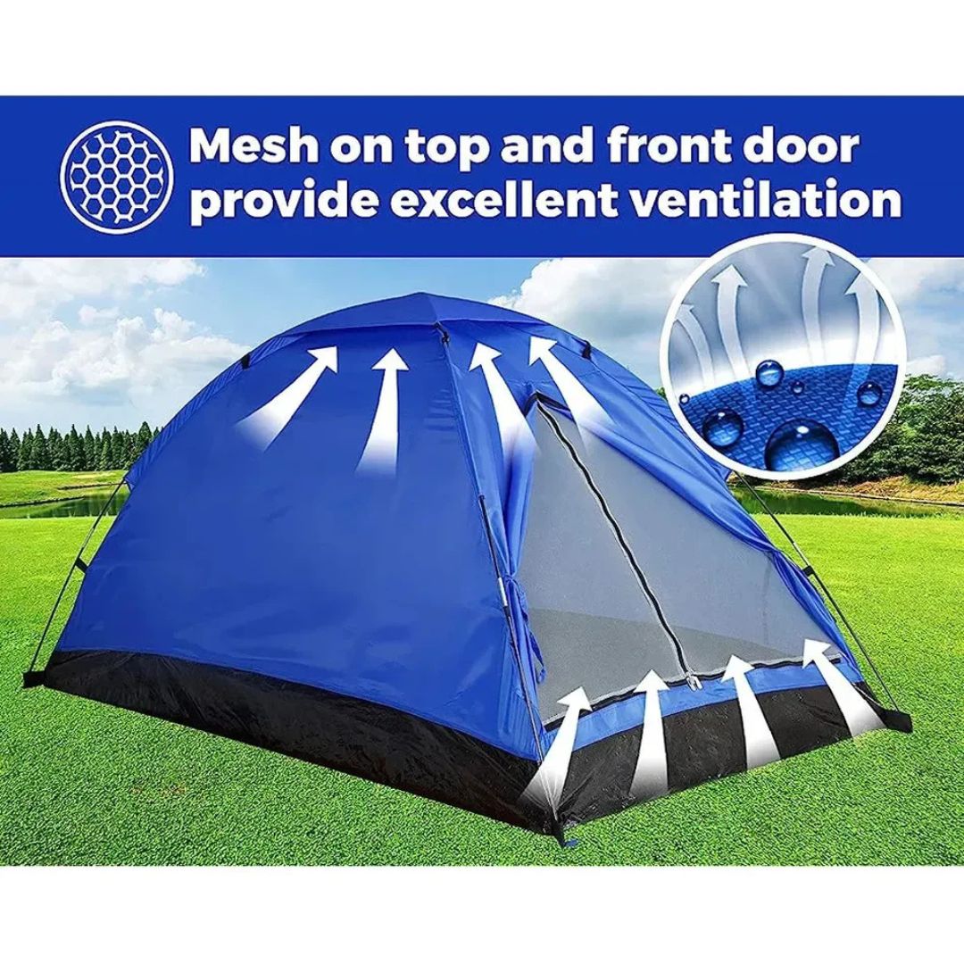Carpa Impermeable Iglu 4 Personas Azul®