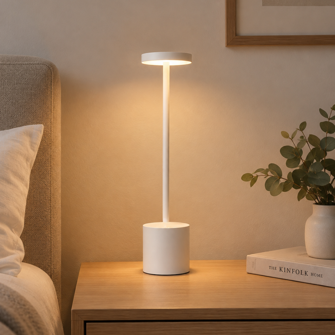 Lampara Para Escritorio Led Regulable Al Tacto Inalámbrica®