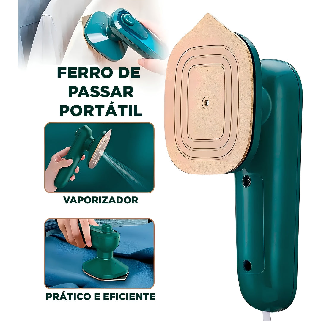 Plancha Mini A Vapor Portátil De Viaje®