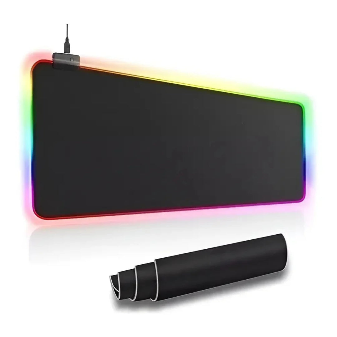 Mouse Pad Gamer XL Antideslizante Con Luz LED®