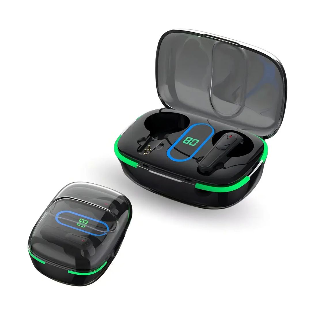 Auricular Bluetooth Inalambrico Treqa Luz Led Y Display Lcd®