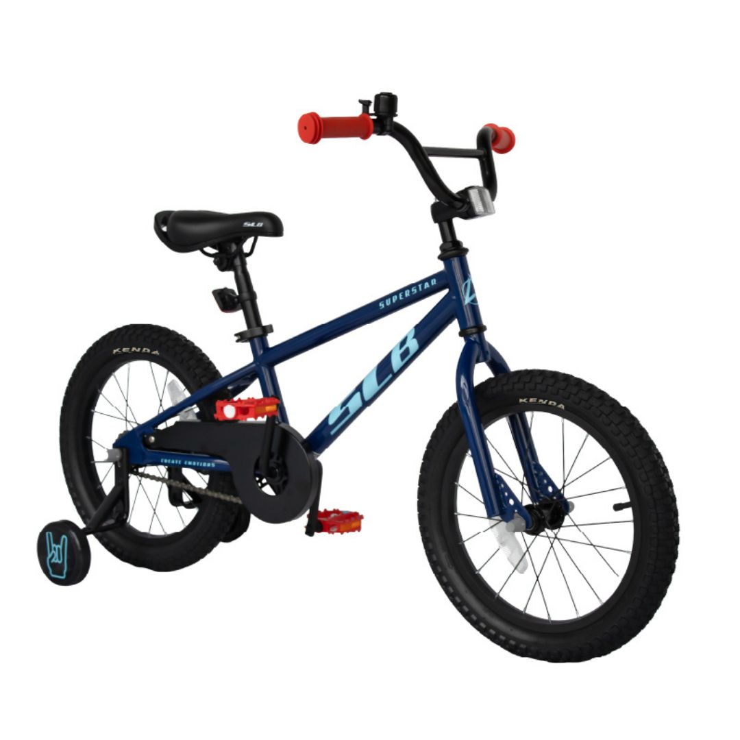 Bicicleta Slb Superstar 16 Azul Infantil+Ruedas Estables®