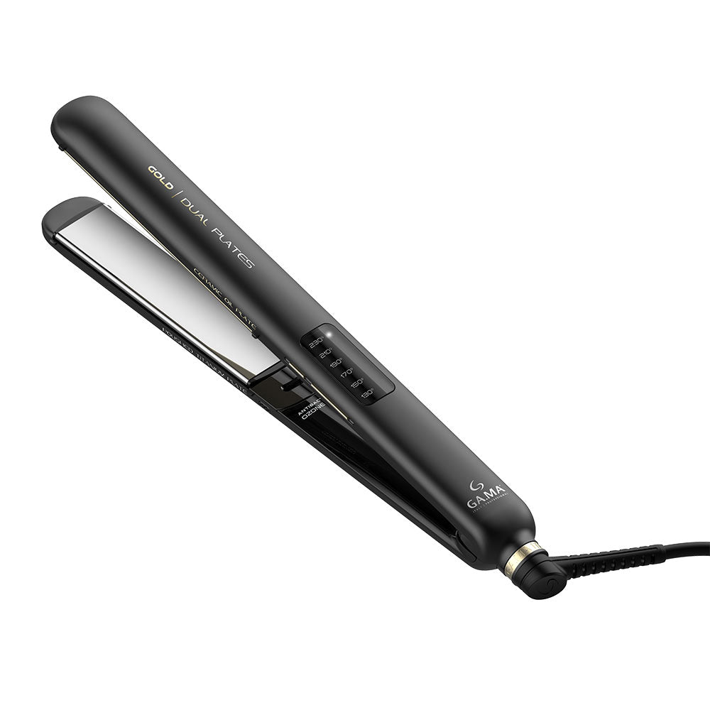 Plancha De Pelo GAMA Cp14 Dual Plate Gold Aceite De Argan®