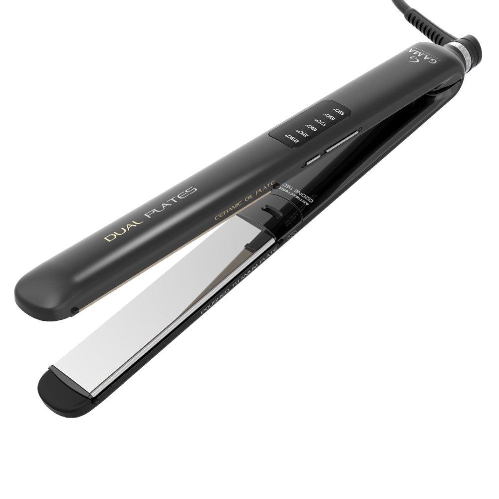 Plancha De Pelo GAMA Italy Cp14 Led Ozono Dual Plates®