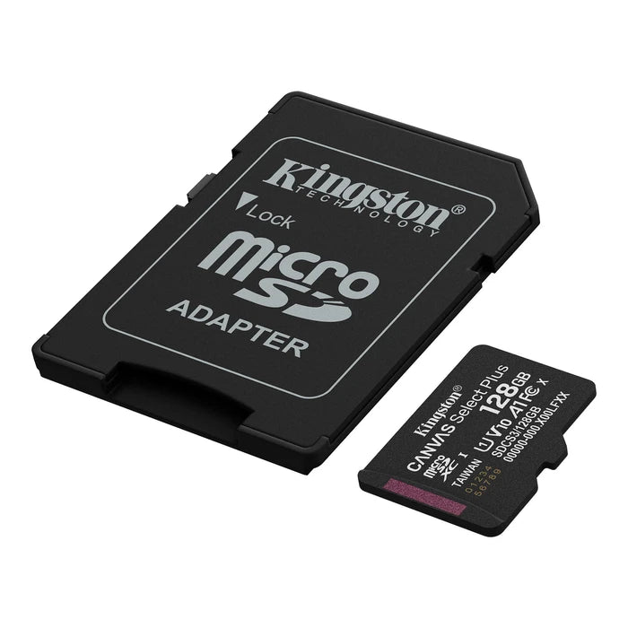 Tarjeta Memoria Micro Sd Kingston Canvas Select Plus 128gb®