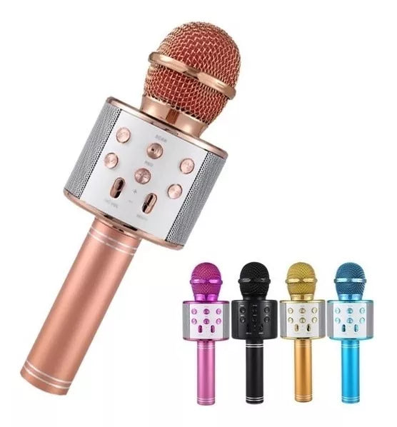 Microfono Karaoke Bluetooth Parlante De Niños
