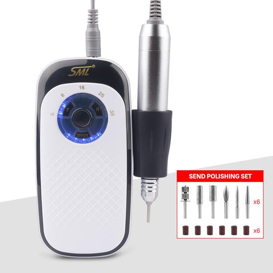 Torno De Uñas Recargable Profesional 35000rpm