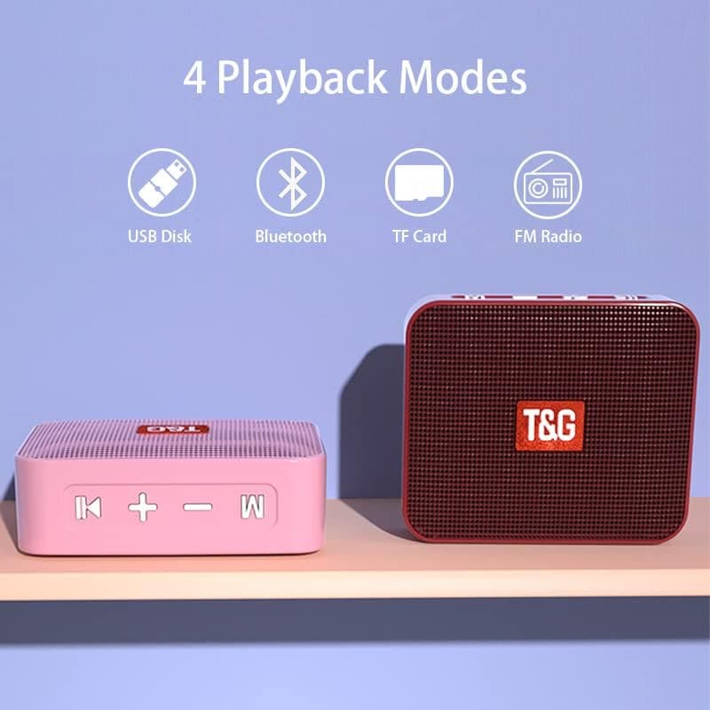 Parlante Portátil Mini Pro Tyg Tg-166 Bluetooth Fm Sd®