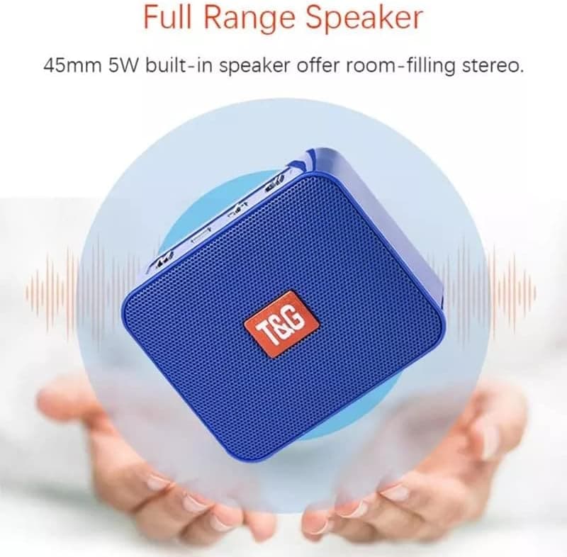 Parlante Portátil Mini Pro Tyg Tg-166 Bluetooth Fm Sd®