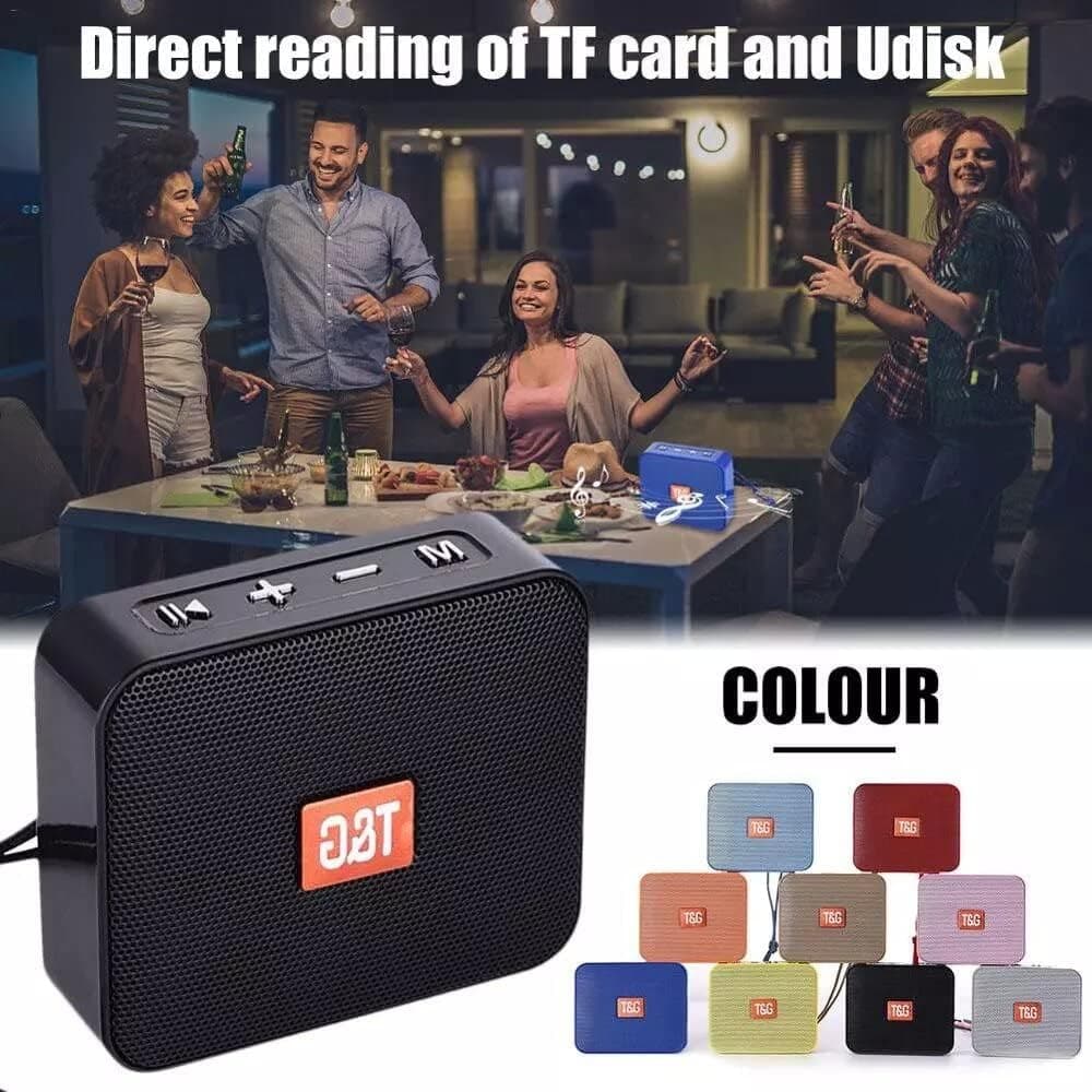 Parlante Portátil Mini Pro Tyg Tg-166 Bluetooth Fm Sd®