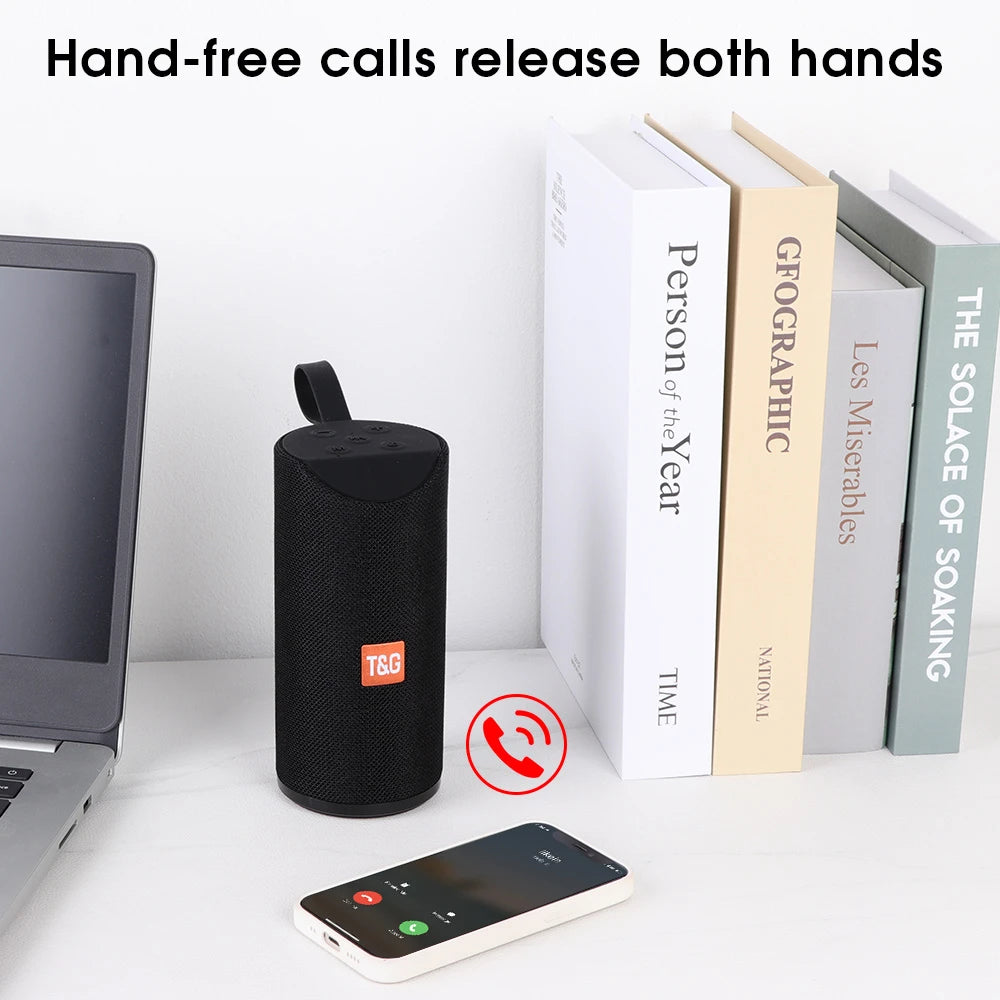 Parlante Portátil Tyg Tg-113a Bt Usb Msd Fm Aux Manos Libre®