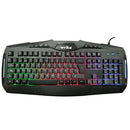 Teclado Gamer Retroiluminado Rgb Weibo