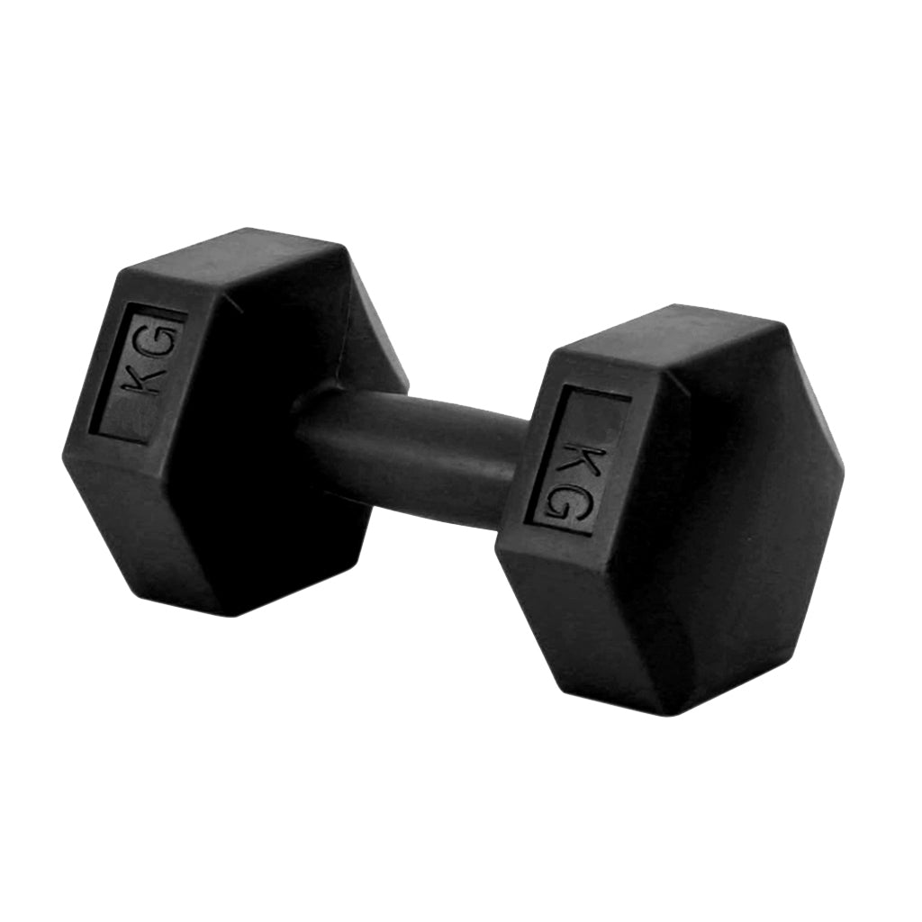 Mancuerna Hexagonal Maciza Recubierta 10 Kg