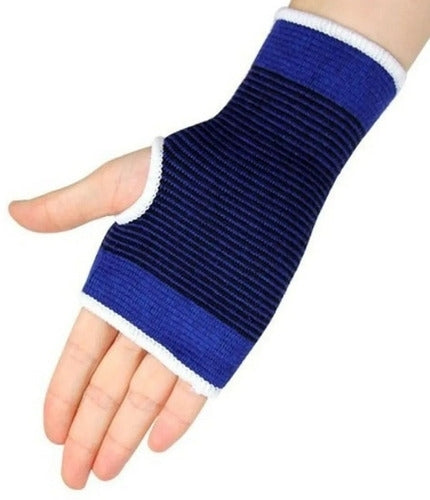 Muñequera Elástica Para Protección Contra Lesiones Azul®