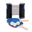 Set Ping Pong Red Extensible 2 Paletas 3 Pelotas Profesional