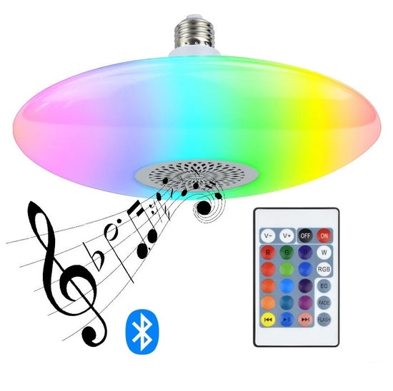 Parlante Bluetooth Con Luz Disco Rgb Ufo 24w