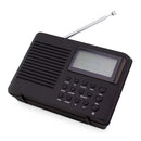 Radio Portátil Digital Profesional Bluetooth Reloj Alarma®