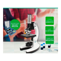 Set Completo De Microscopio Para Niños Y Principiantes