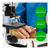 Set Completo De Microscopio Para Niños Y Principiantes