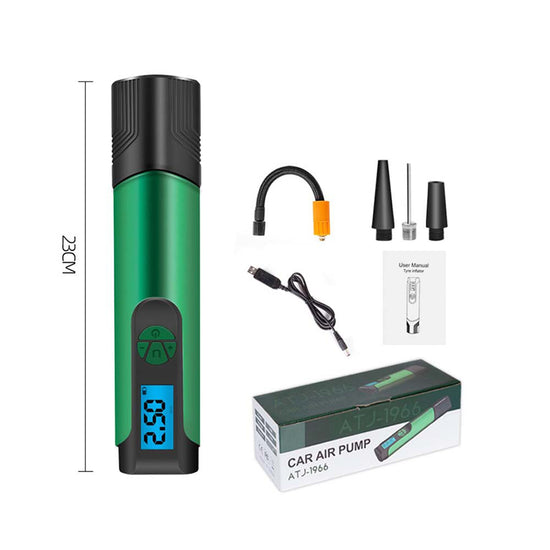 Inflador Compresor Para Autos Portátil Recargable