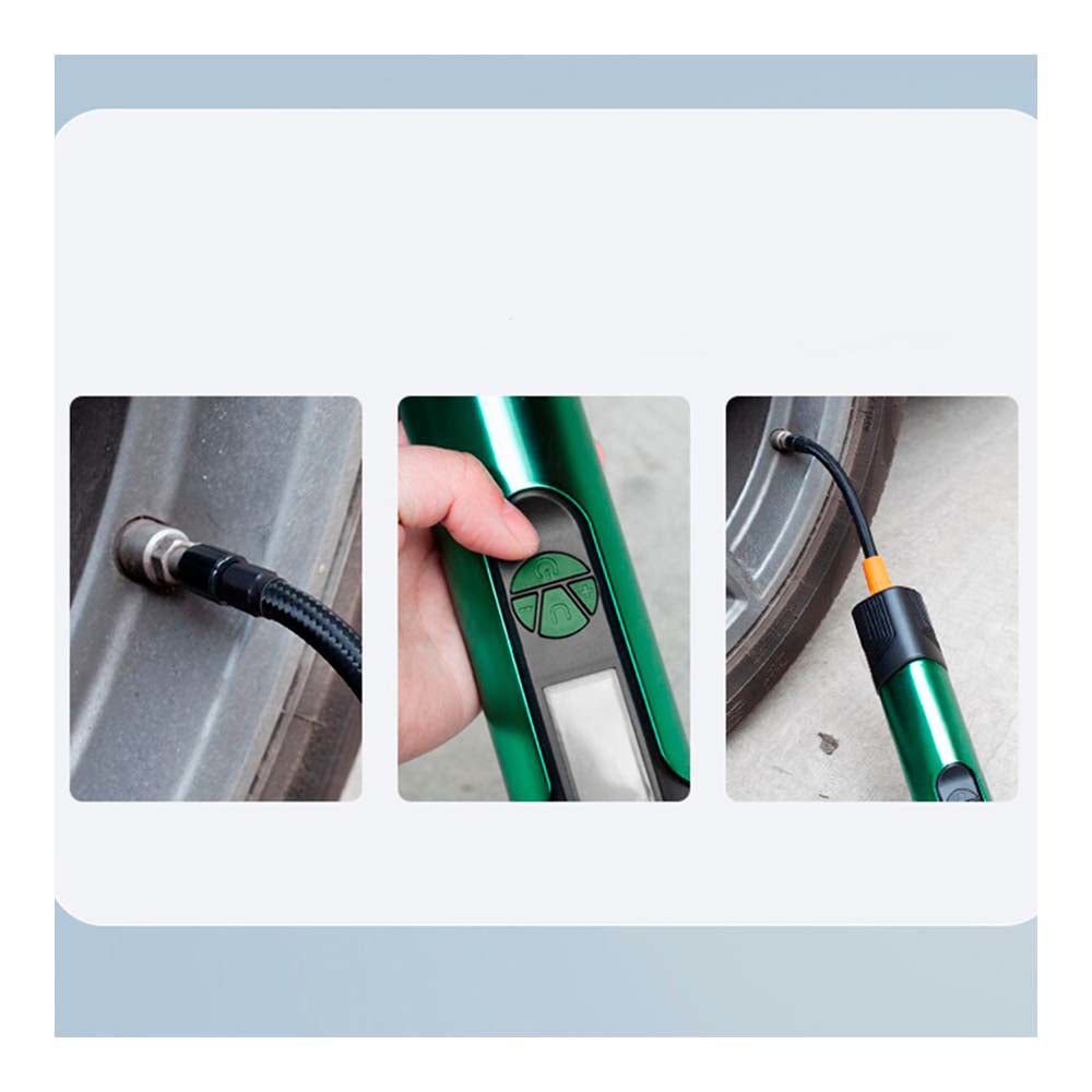 Inflador Compresor Para Autos Portátil Recargable 120w