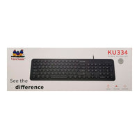 Teclado Viewsonic Usb Ku334 Profesional En Español