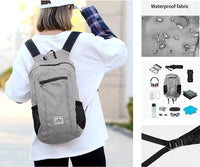 Mochila Impermeable Plegable Portátil Ultraligera 20litros C