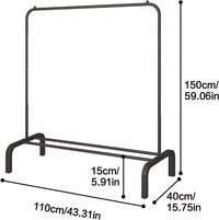 Perchero De Metal Para Ropa Resistente